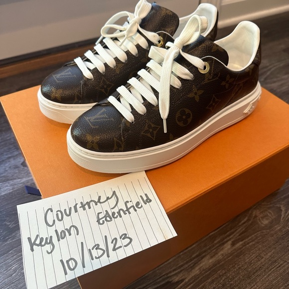 Louis Vuitton, Shoes, Louis Vuitton Time Out Sneakers